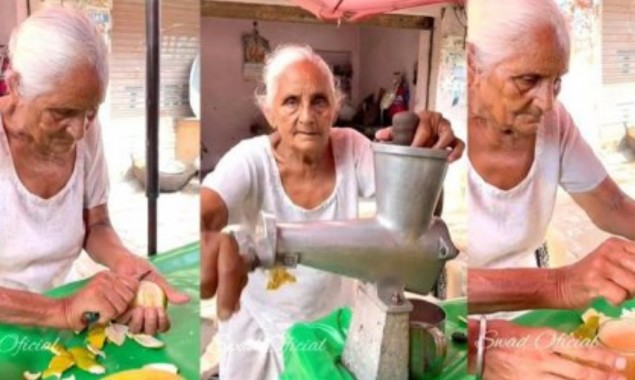 Amritsar Lady's Juice Stall