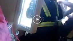 The firefighter risked his life to save the young man, watch video