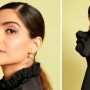 Sonam Kapoor looks drop dead gorgeous in black dress