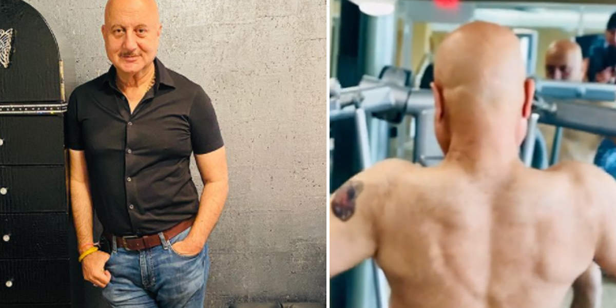 Anupam Kher's fitness workout