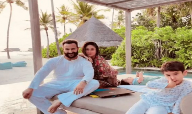 Kareena Kapoor shares a family picture along with Jeh from Maldives