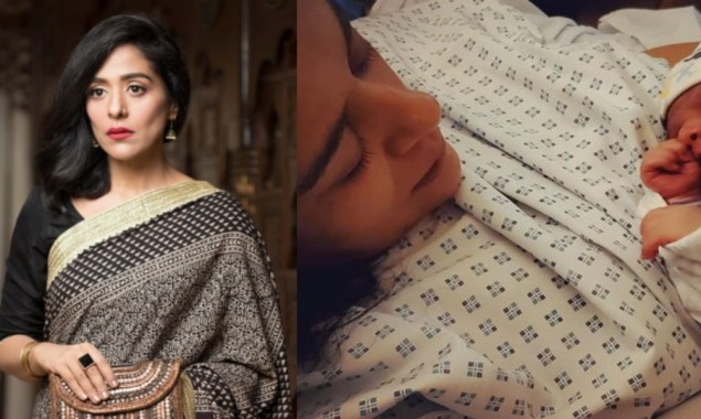 Yasra Rizvi Posts a Cute Photo Of Her Little Bundle Of Joy