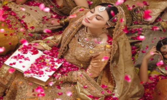 Motivational speaker Muniba Mazari looks adorable in bridal attire