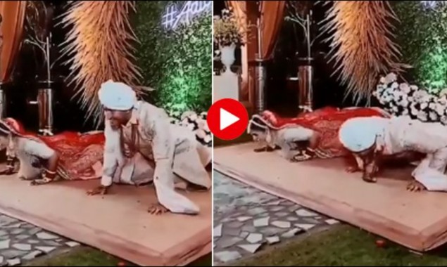 Bride and Groom unique competition video goes viral