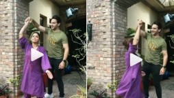 Hadiqa Kiani and Usama Khan’s dance video takes internet by storm