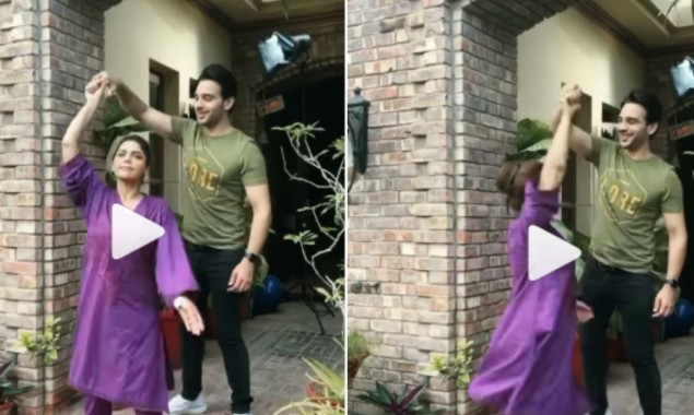 Hadiqa Kiani and Usama Khan’s dance video takes internet by storm