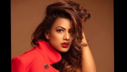 Nia Sharma stuns her fans with a red sizzling dress
