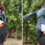 Amna Ilyas faces immense criticism over kick challenge video