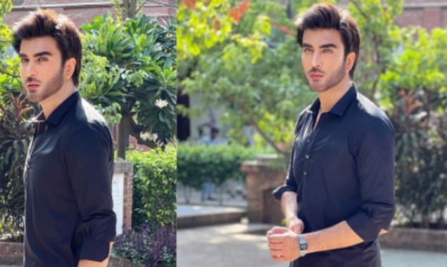 Imran Abbas breaks the internet with his recent photos in black eastern wear