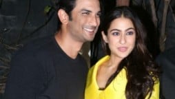 Sushant Singh Rajput and Sara Ali Khan