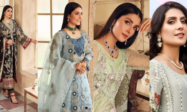 Ayeza Khan scattering beautiful colors in her latest photoshoot