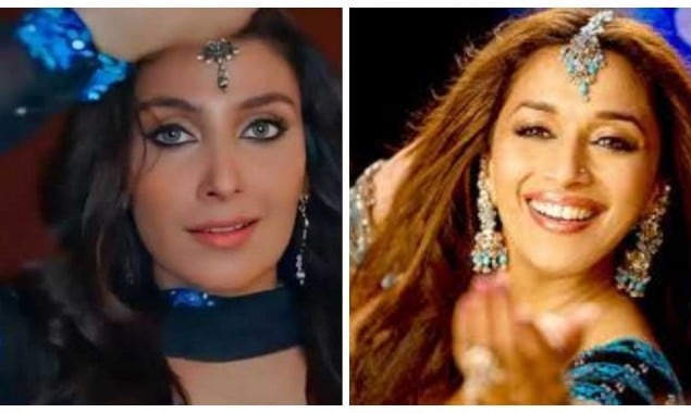 Ayeza Khan recreates Madhuri’s iconic dance from ‘Aaja Nachle’