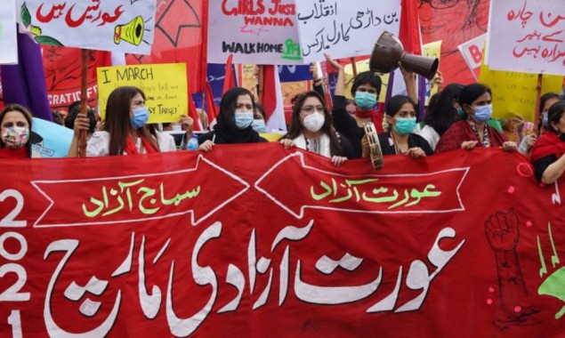 Netizens outraged after Aurat March Faisalabad was cancelled