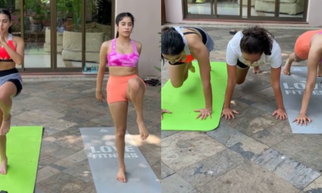 Janhvi Kapoor wishes Sara Ali Khan more abs On Sara’s 26th birthday