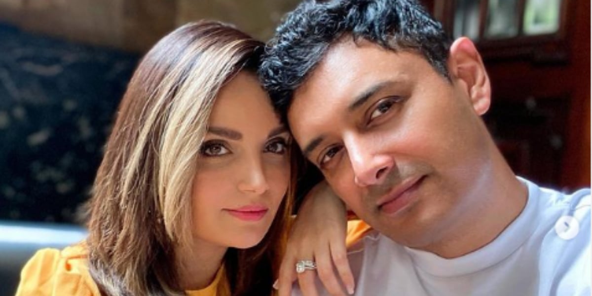 Armeena Khan celebrates wedding anniversary