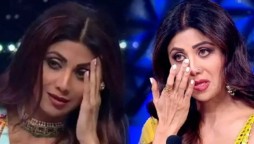 Shilpa Shetty bursts into tears as she returns to screen post husband’s case