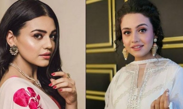 Zara Noor Abbas spotted at director Asim Raza’s birthday party