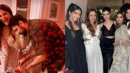 Latest pictures of Rhea Kapoor and Karan Boolani wedding reception