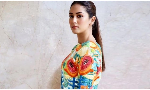 Photo: Mira Rajput posing for the camera with a bright smile
