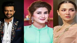 Atif, Hania and Kubra begin filming for ‘Sang-e-Mah’ in Islamabad