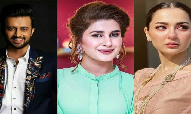 Atif, Hania and Kubra begin filming for ‘Sang-e-Mah’ in Islamabad