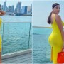 Nora Fatehi looks sizzling in yellow bodycon dress, see photos