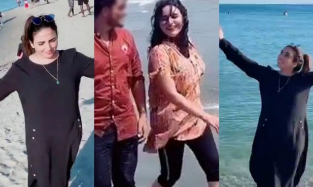WATCH: TikToker Hareem Shah enjoying honeymoon with her husband in Turkey?