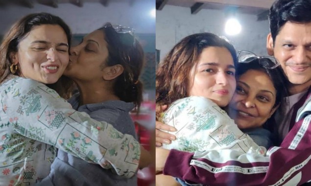 Shefali Shah shares a goodbye kiss with her Darling friend Alia Bhatt