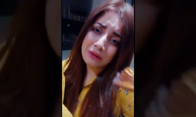 Why is Alizeh Shah crying in tears in her new video? Watch here