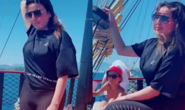 TikTok star Hareem Shah shares her latest dance video, watch