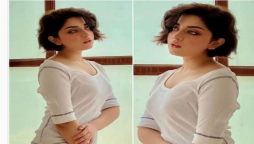 WATCH: Alizeh Shah slays in her Bob haircut as she looks striking in white