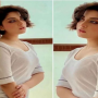 WATCH: Alizeh Shah slays in her Bob haircut as she looks striking in white