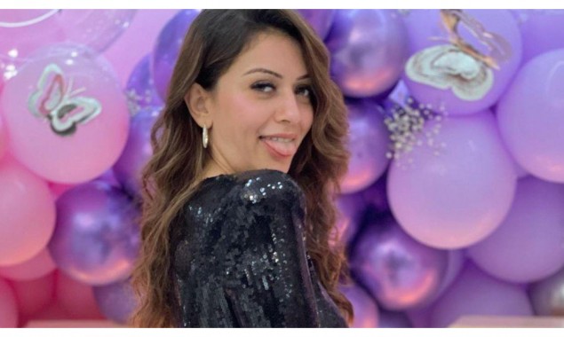 Hansika Motwani celebrated her 30th birthday in a black sequin jumpsuit