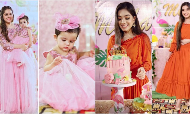 Watch: Sarah Razi shares adorable pictures on her daughter’s first birthday
