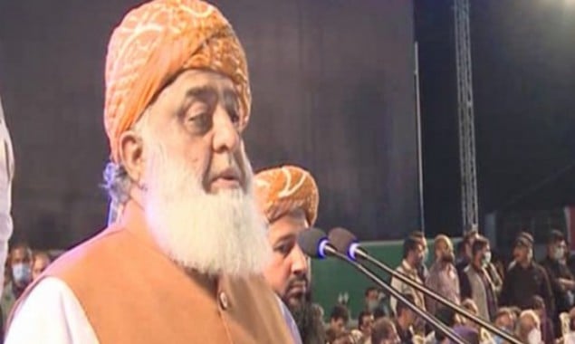 Maulana Fazlur Rehman addresses PDM Jalsa in Bagh e Jinnah Karachi