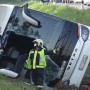 Hungary motorway bus crash leaves eight dead, dozens wounded