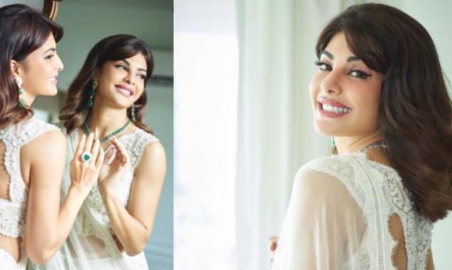 Jacqueline Fernandez’s ethnic white saree look will surely inspire you