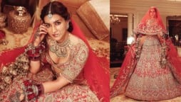 Kriti Sanon looks exquisite in this jewel infused sensual lehenga