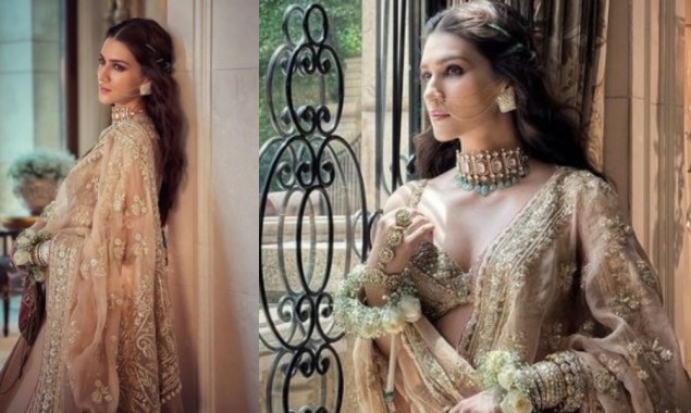 Kriti Sanon slays in an ivory ensemble with stunning Kundan jewellery