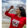 Actress Munazzah Arif enjoys the natural beauty of Pakistan’s northern areas