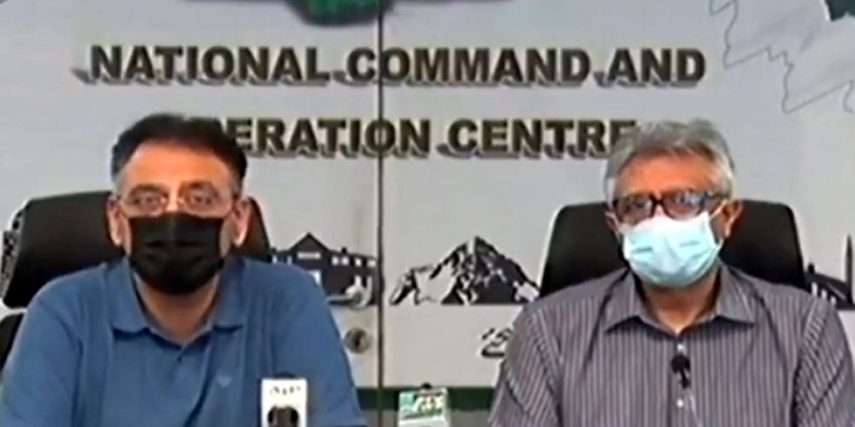 Asad Umar Faisal Sultan presser