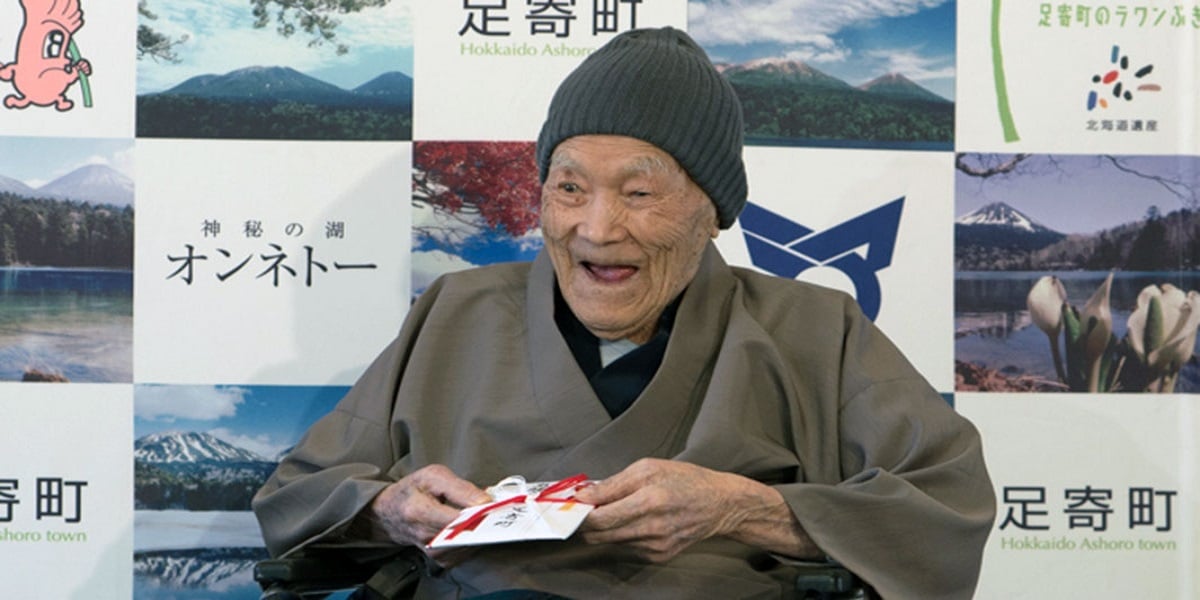 Masazo Nonaka, the world's oldest man dies at the age of 113