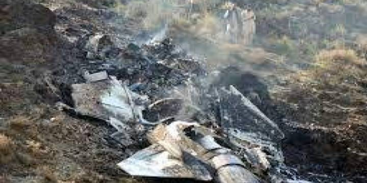 PAF aircraft crashed