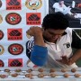 Rashid Naseem breaks another Indian record of crushing most walnuts
