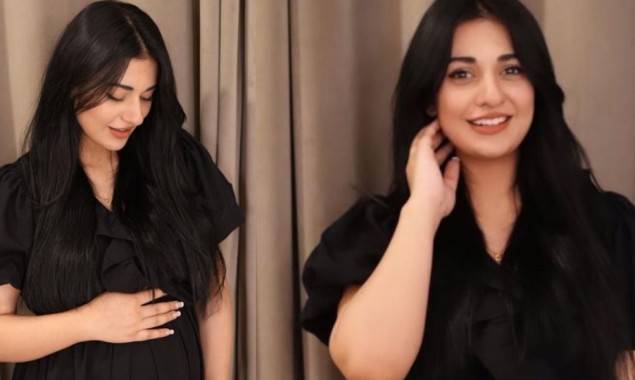 Sarah Khan pregnancy glow