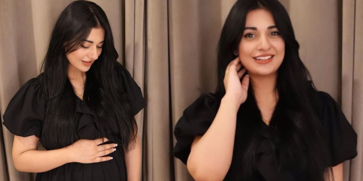 Sarah Khan pregnancy glow