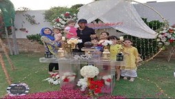 Shahid Afridi returns home to a beautiful surprise from his wife