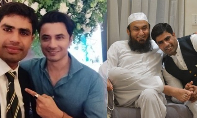 Arshad Nadeem posts snap with Maulana Tariq Jameel & Ali Zafar