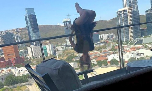 Woman survives 80 feet fall from her balcony while practicing yoga