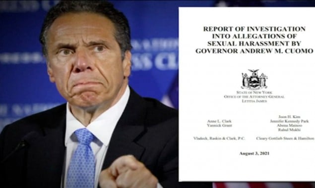 New York Governor Andrew Cuomo Harassed Women, Investigation Finds